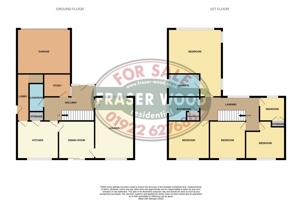 Floorplan for Fernleigh Road, Walsall, West Midlands