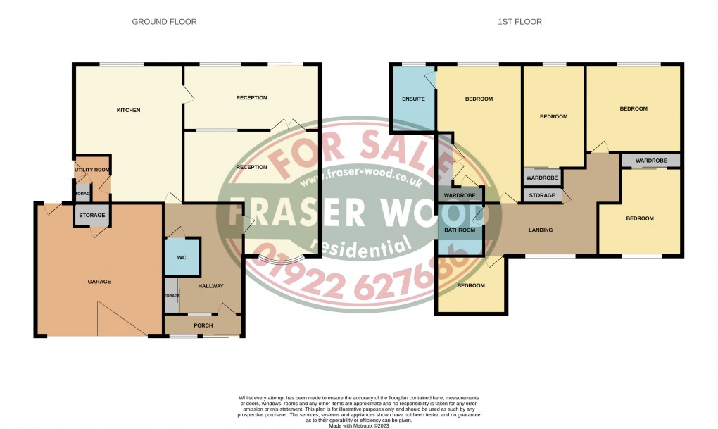 Floorplan for Lake Avenue, Walsall, West Midlands