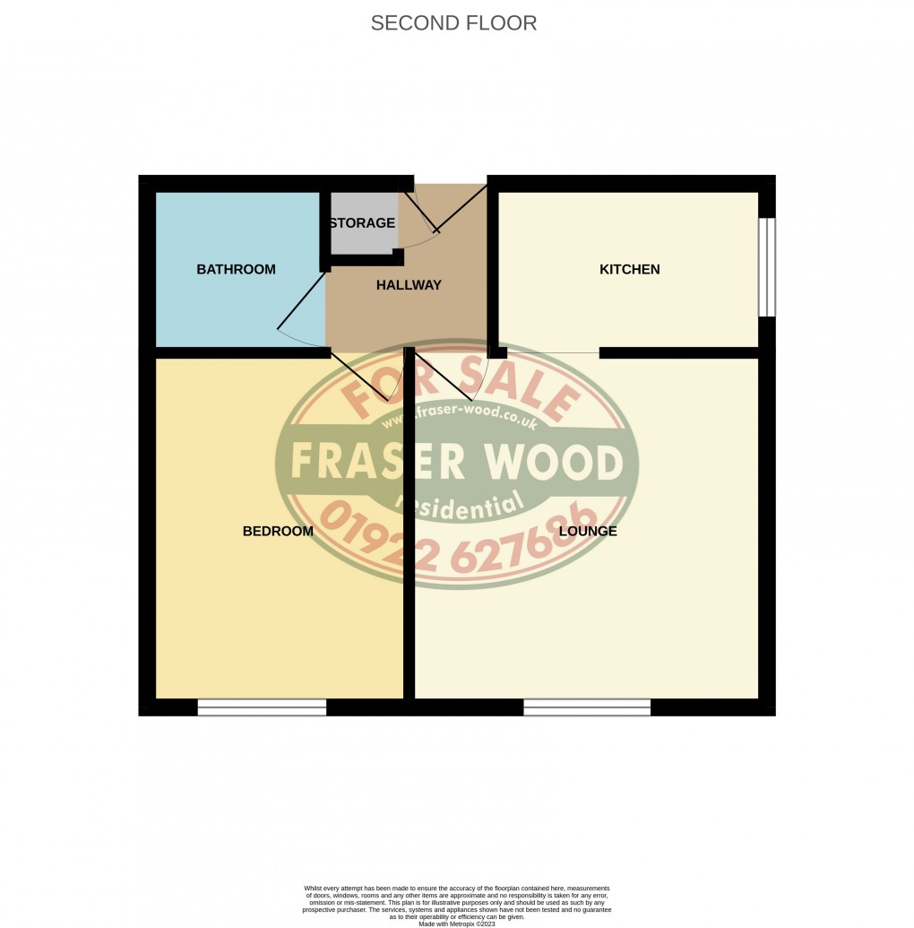 Floorplan for Hatherton Road, Walsall, West Midlands