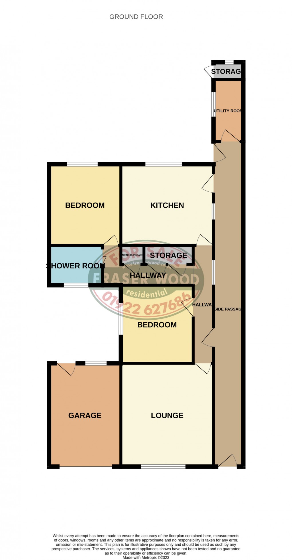 Floorplan for Pelsall, Walsall, West Midlands