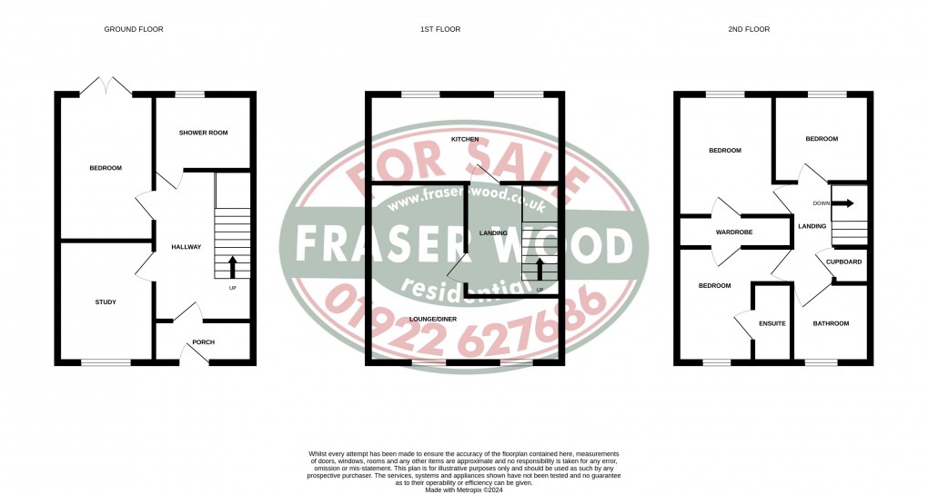 Floorplan for Highgate Road, Walsall, West Midlands