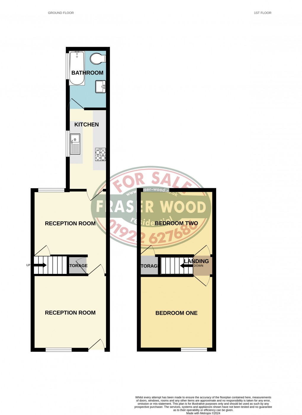 Floorplan for Redhouse Street, Walsall, West Midlands