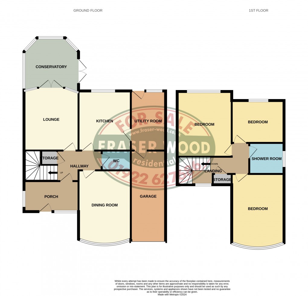 Floorplan for Aldridge Road, Walsall, West Midlands