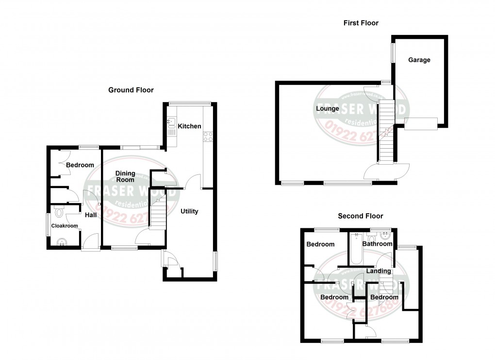 Floorplan for Highgate Road, Walsall, West Midlands