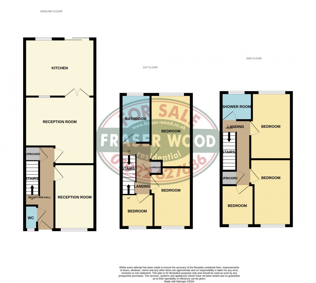 Floorplan for Glebe Street, Walsall, West Midlands