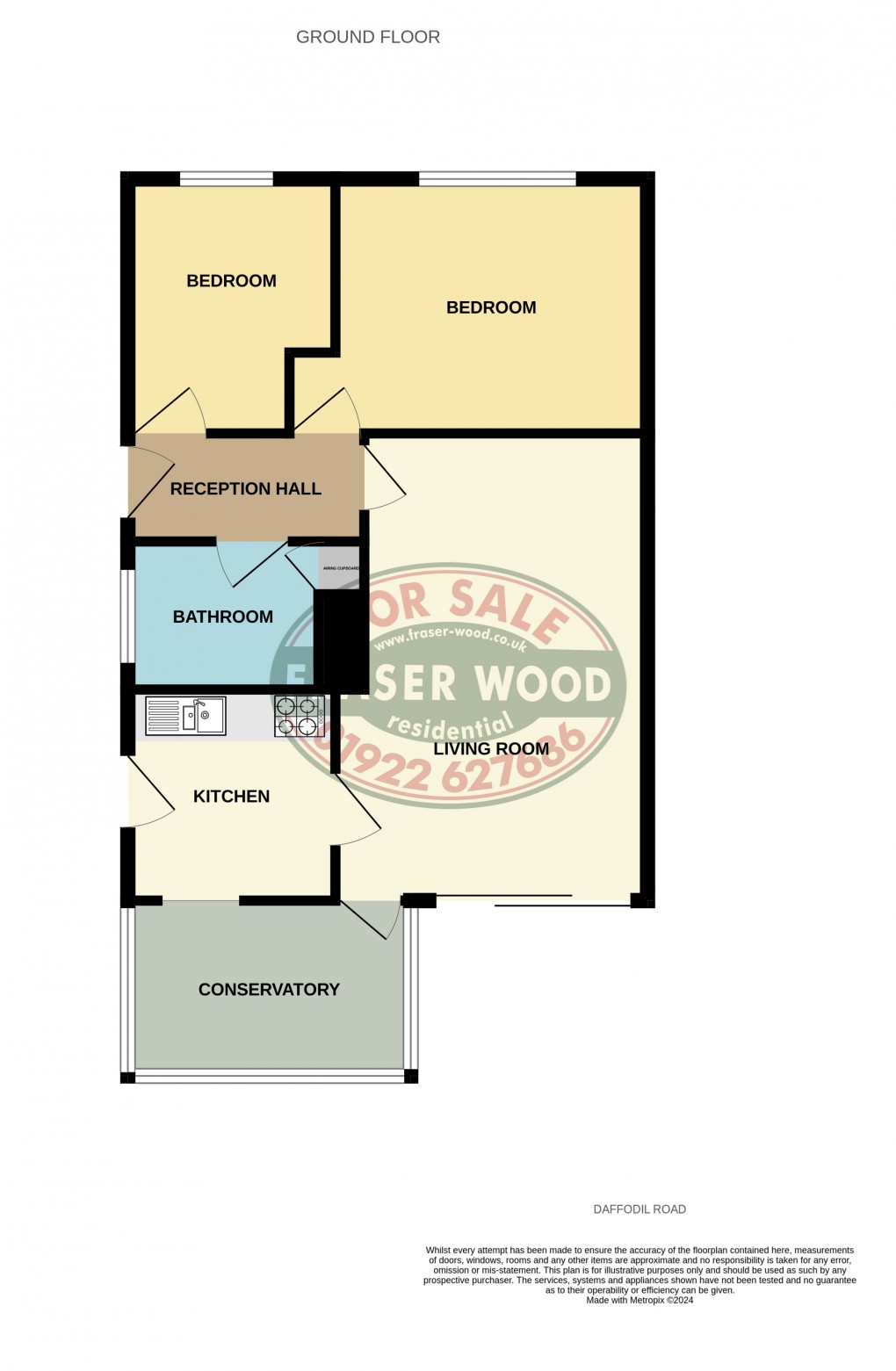 Floorplan for Orchard Hills, Walsall, West Midlands