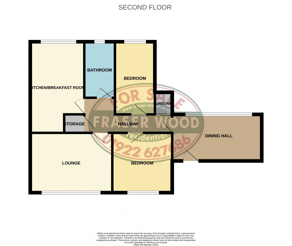 Floorplan for Sutton Road, Walsall, West Midlands