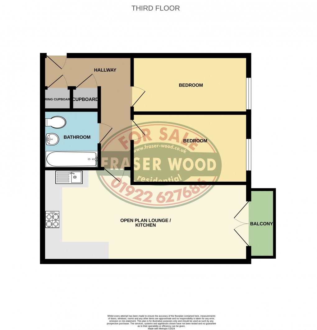 Floorplan for Wolverhampton Street, Walsall, West Midlands