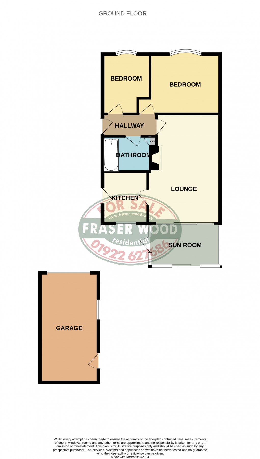 Floorplan for Orchard Hills, Walsall, West Midlands