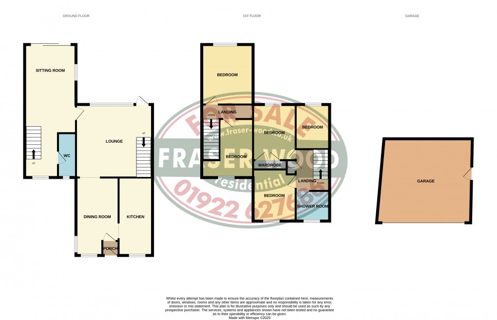 Floorplan for The Hayes, Willenhall, West Midlands