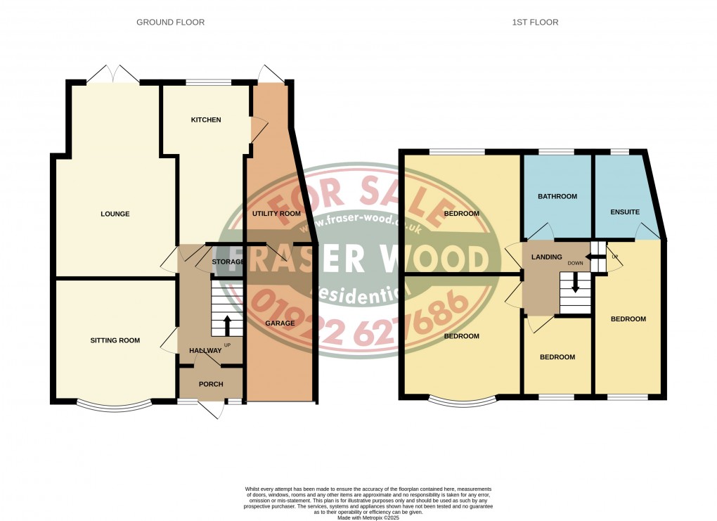 Floorplan for Delves Green Road, Walsall, West Midlands